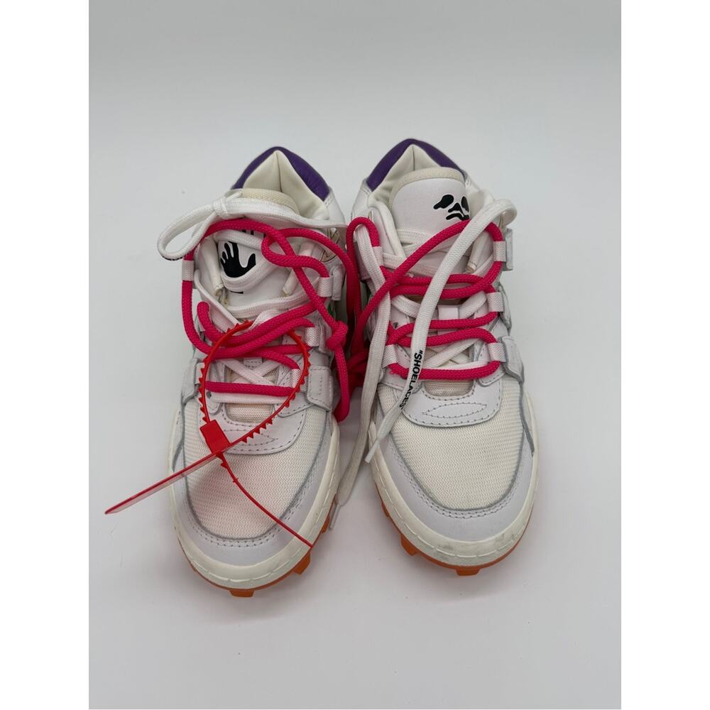 Off-White Mountain Cleats Low-Top Sneakers White Trail Sole - US 7 - Picture 5 of 14
